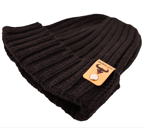 Wildbull Tag Logo Knit Beanie